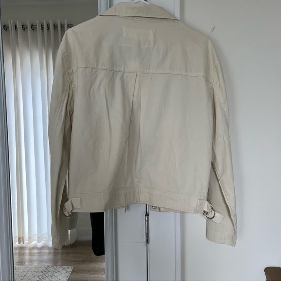 NWT Cream Utility Light Jacket - Picture 6 of 6